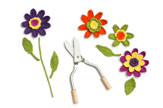 Crochet Flower Bouquet Free Pattern (How to Crochet a Flower Bouquet)