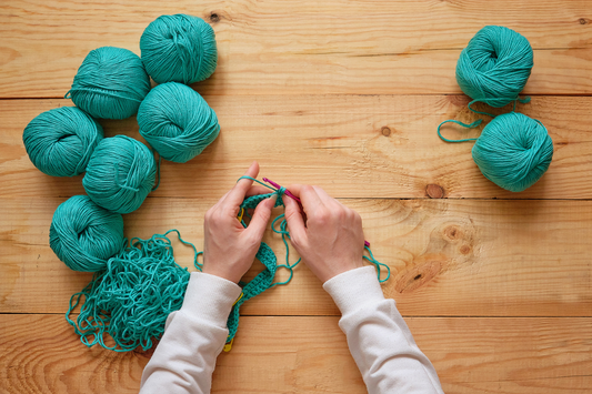 These Common Crochet Stitches, Explained: (dc2tog, sc2tog, magic knot, hdc, reverse single crochet)