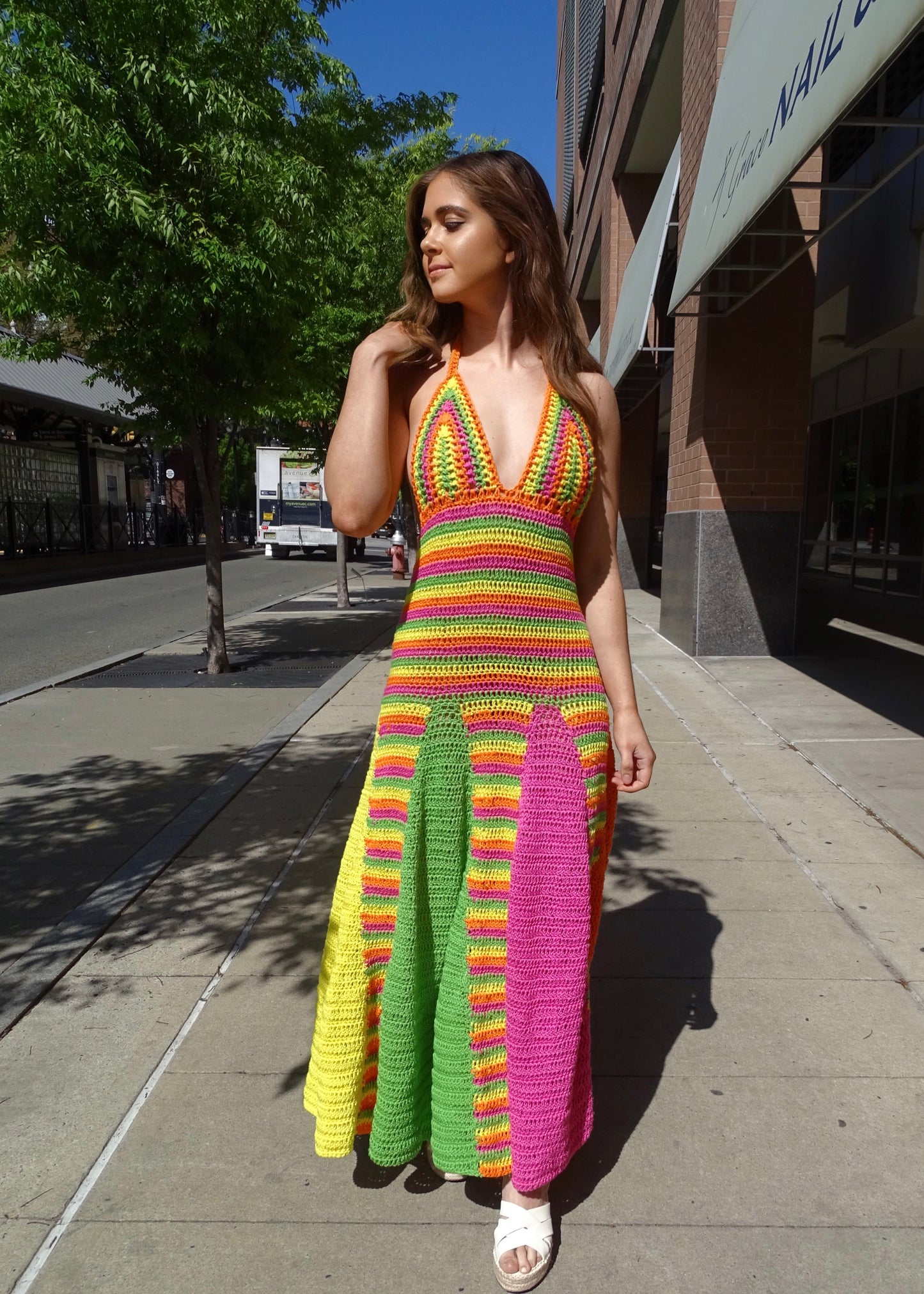 Padrão de Crochê para Vestido Aires