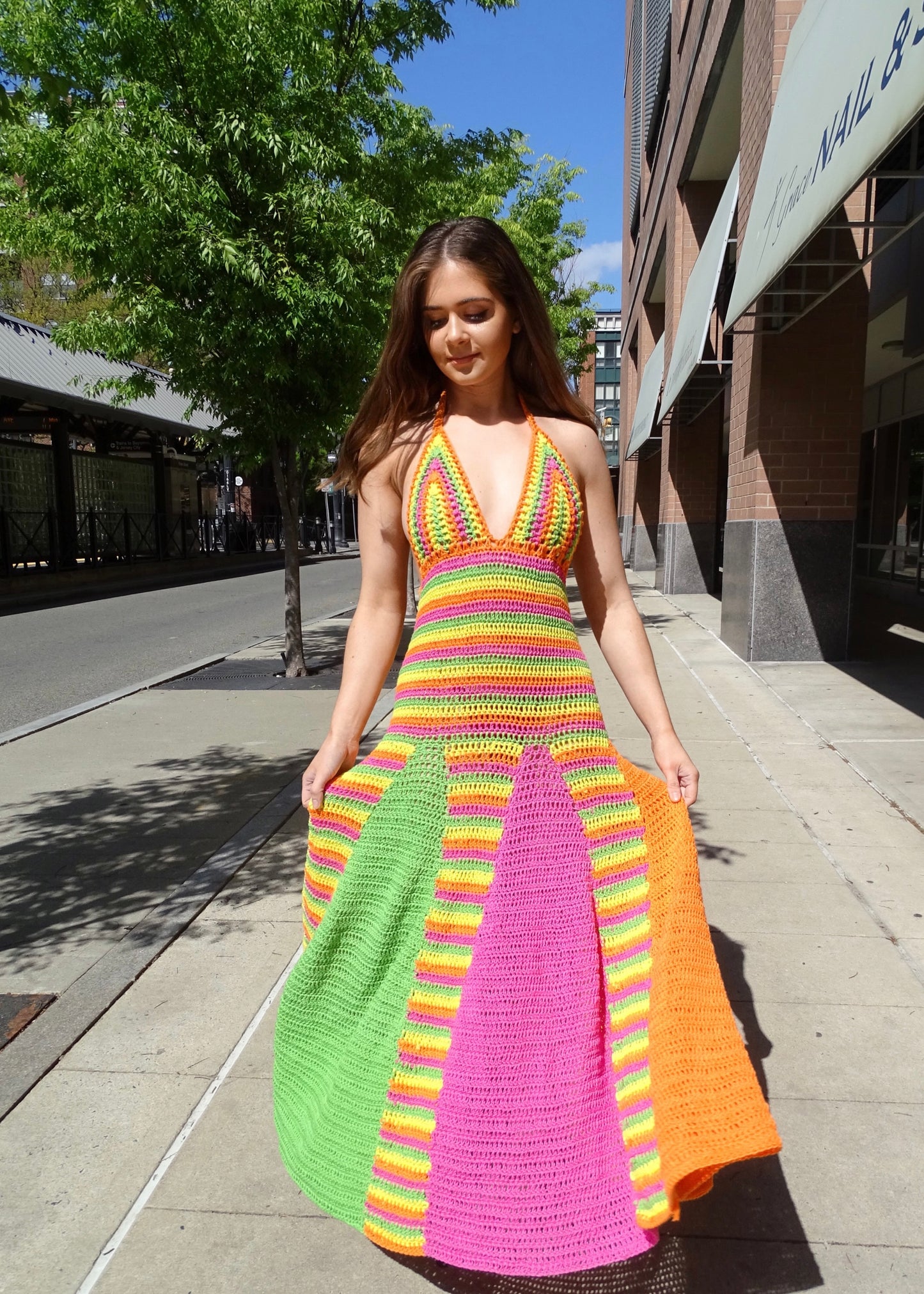 Padrão de Crochê para Vestido Aires