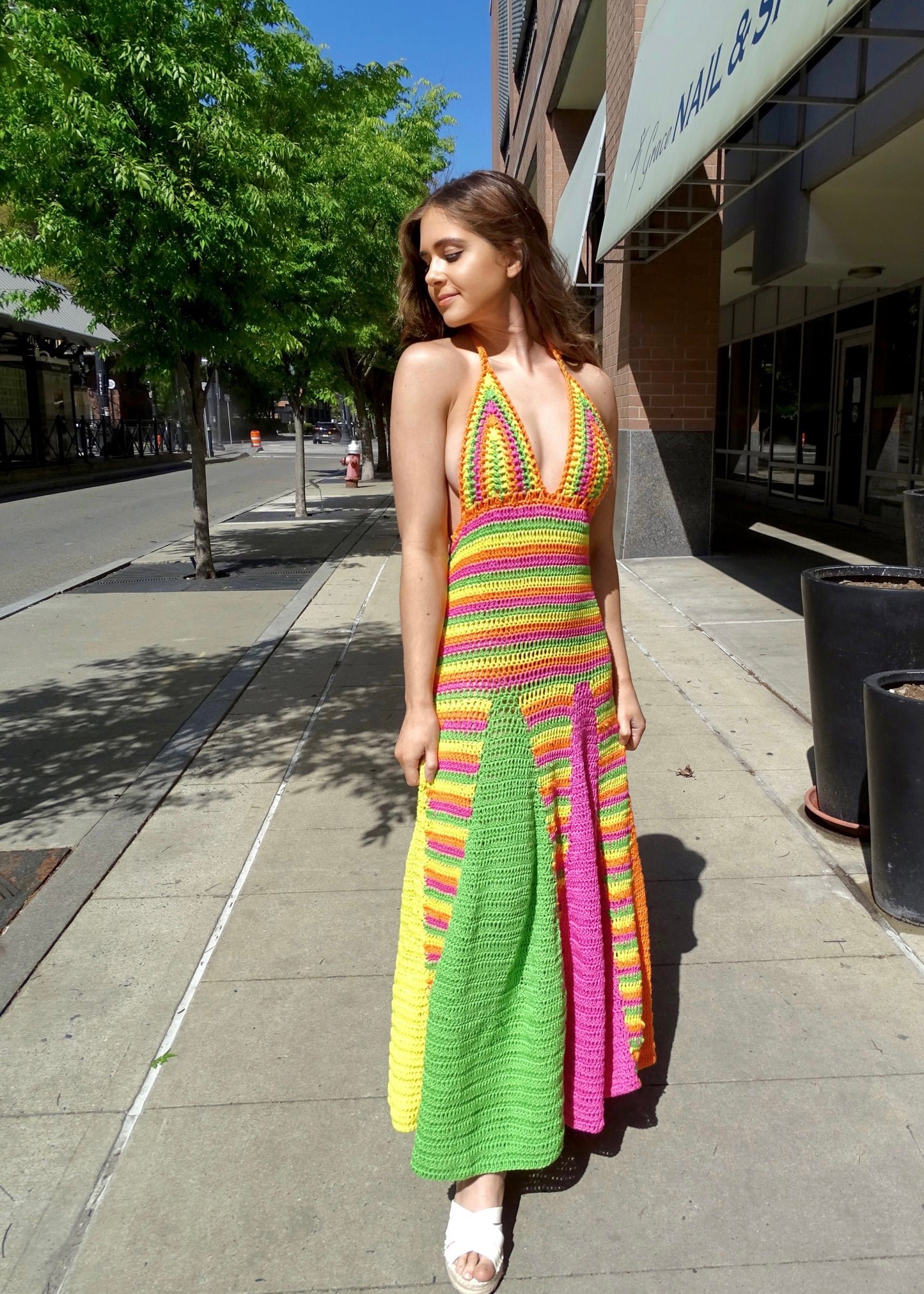 Padrão de Crochê para Vestido Aires