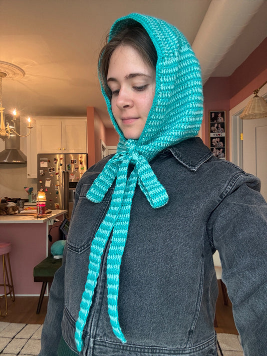 Bluebell Hood Crochet Pattern
