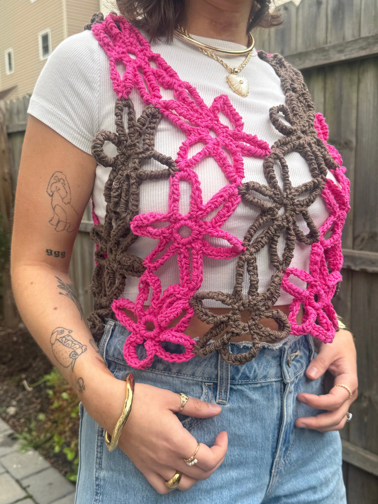 Emalie Top Crochet Pattern