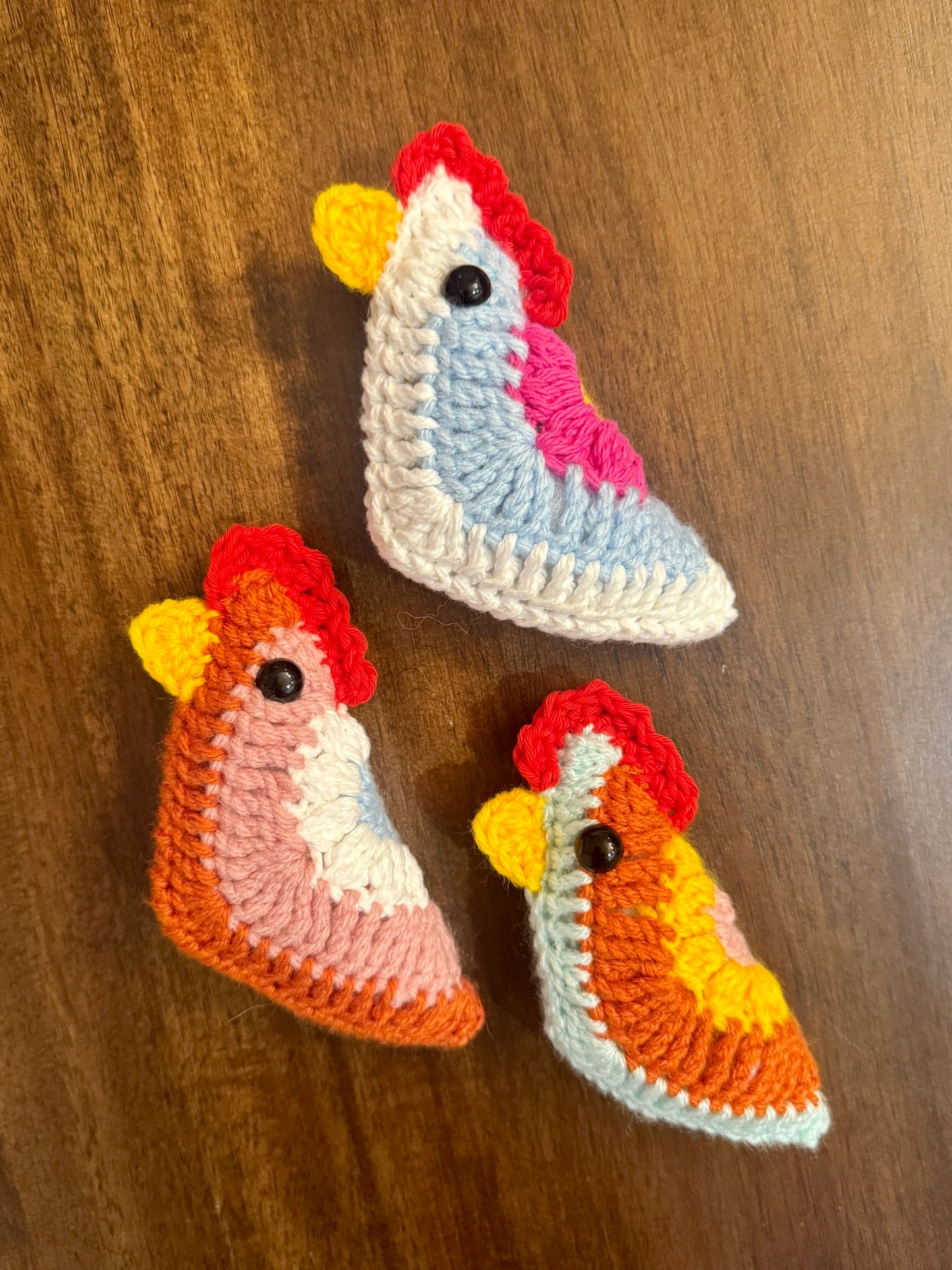 Granny Square Chicken Crochet Pattern