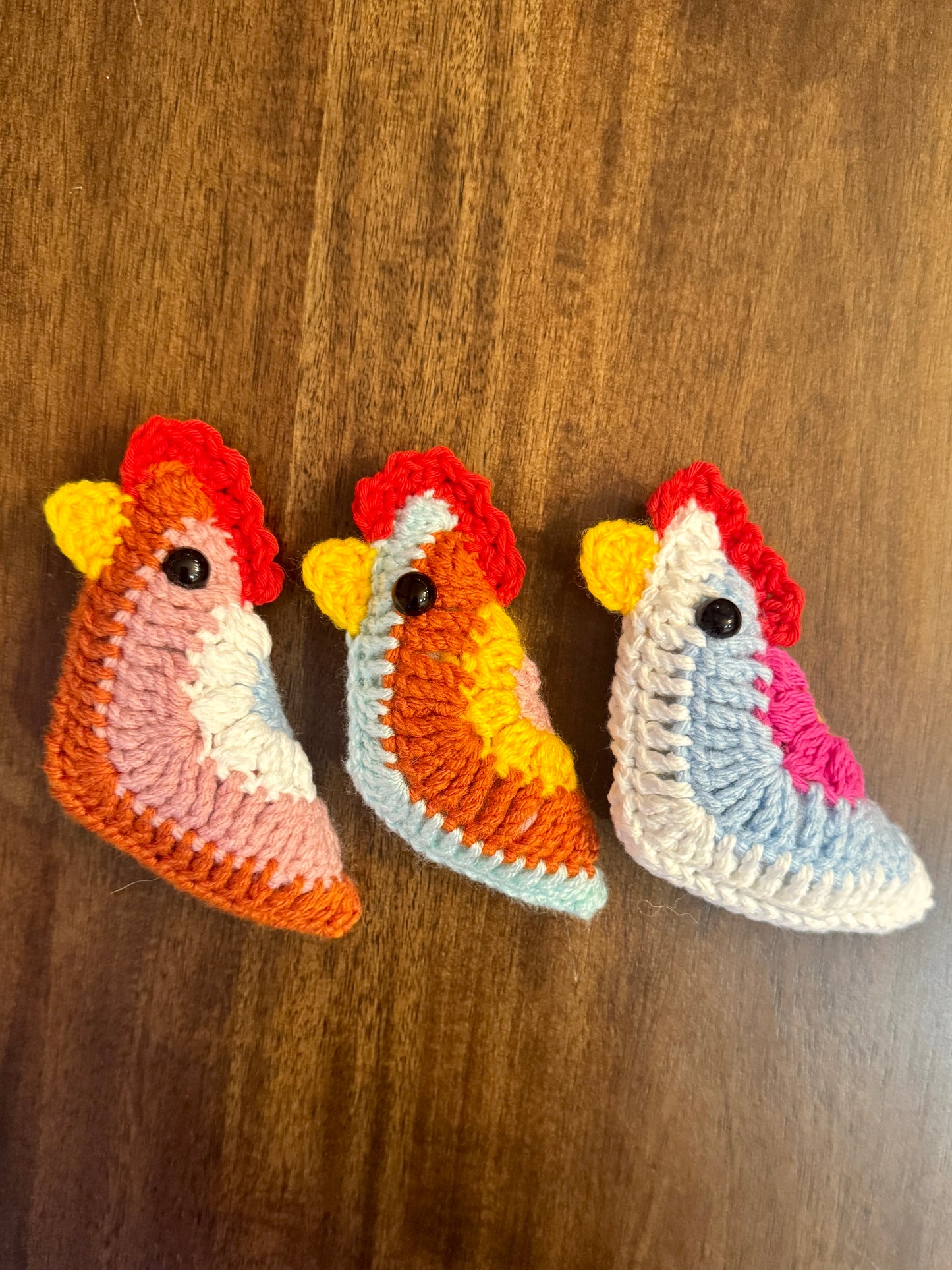 Granny Square Chicken Crochet Pattern