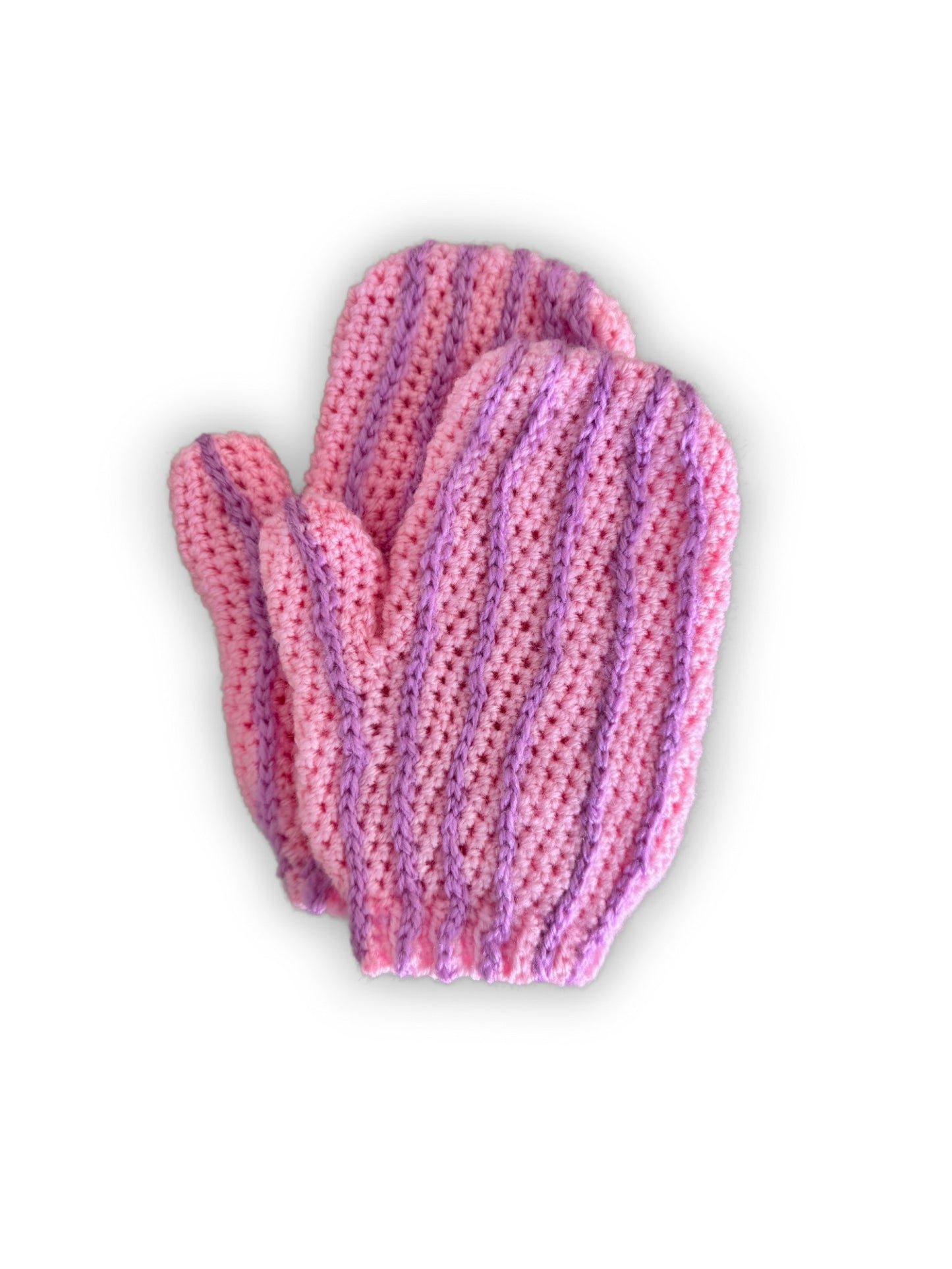 Wavy Beanie + Mittens Crochet Pattern