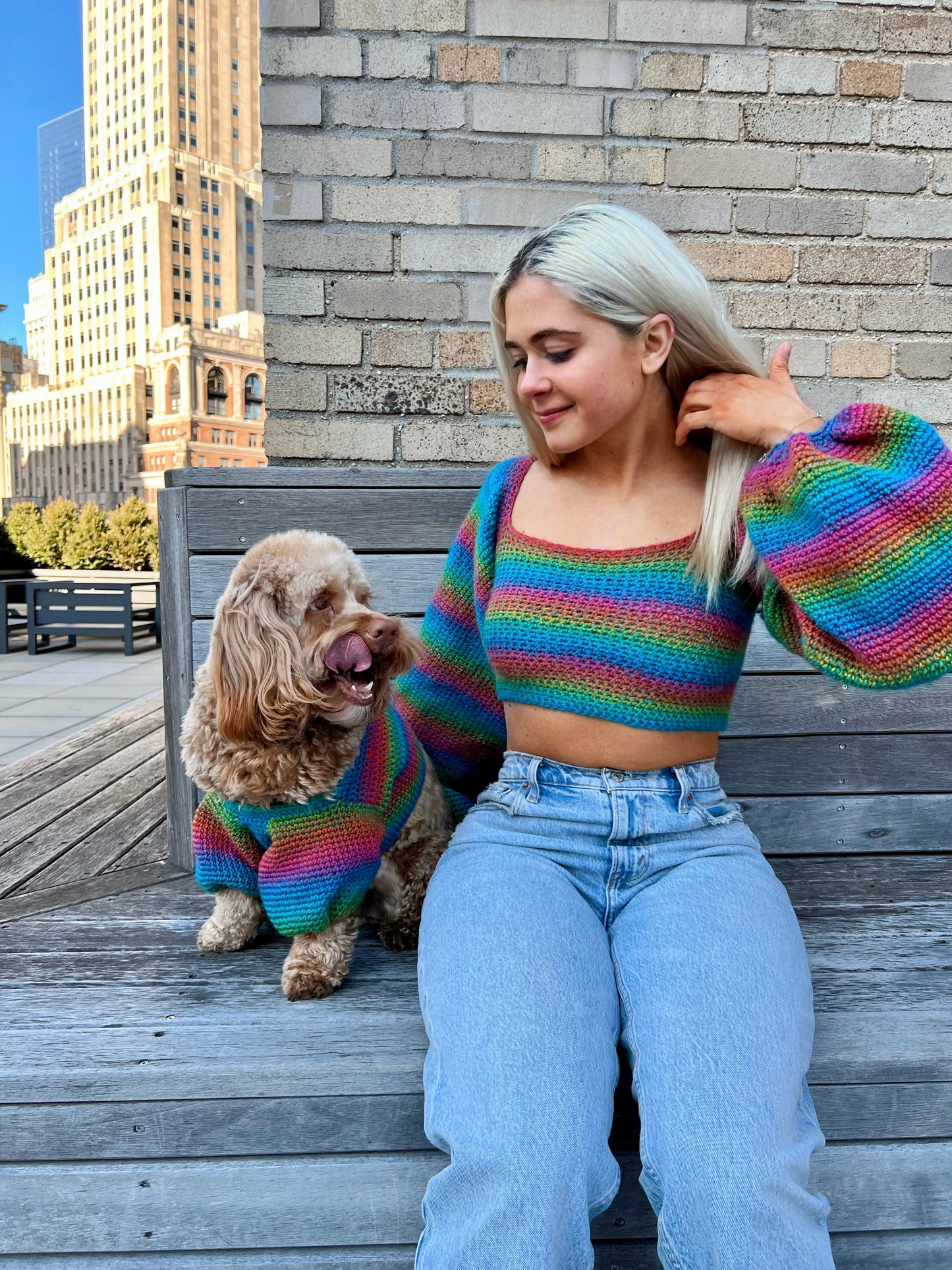 Kauai Top (Dog Sweater) Crochet Pattern