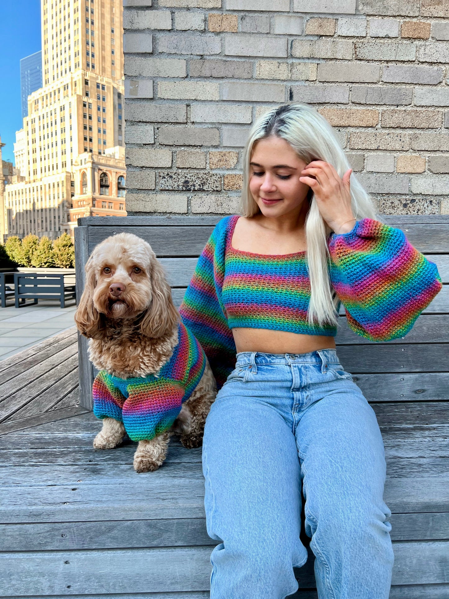 Kauai Top (Dog Sweater) Crochet Pattern