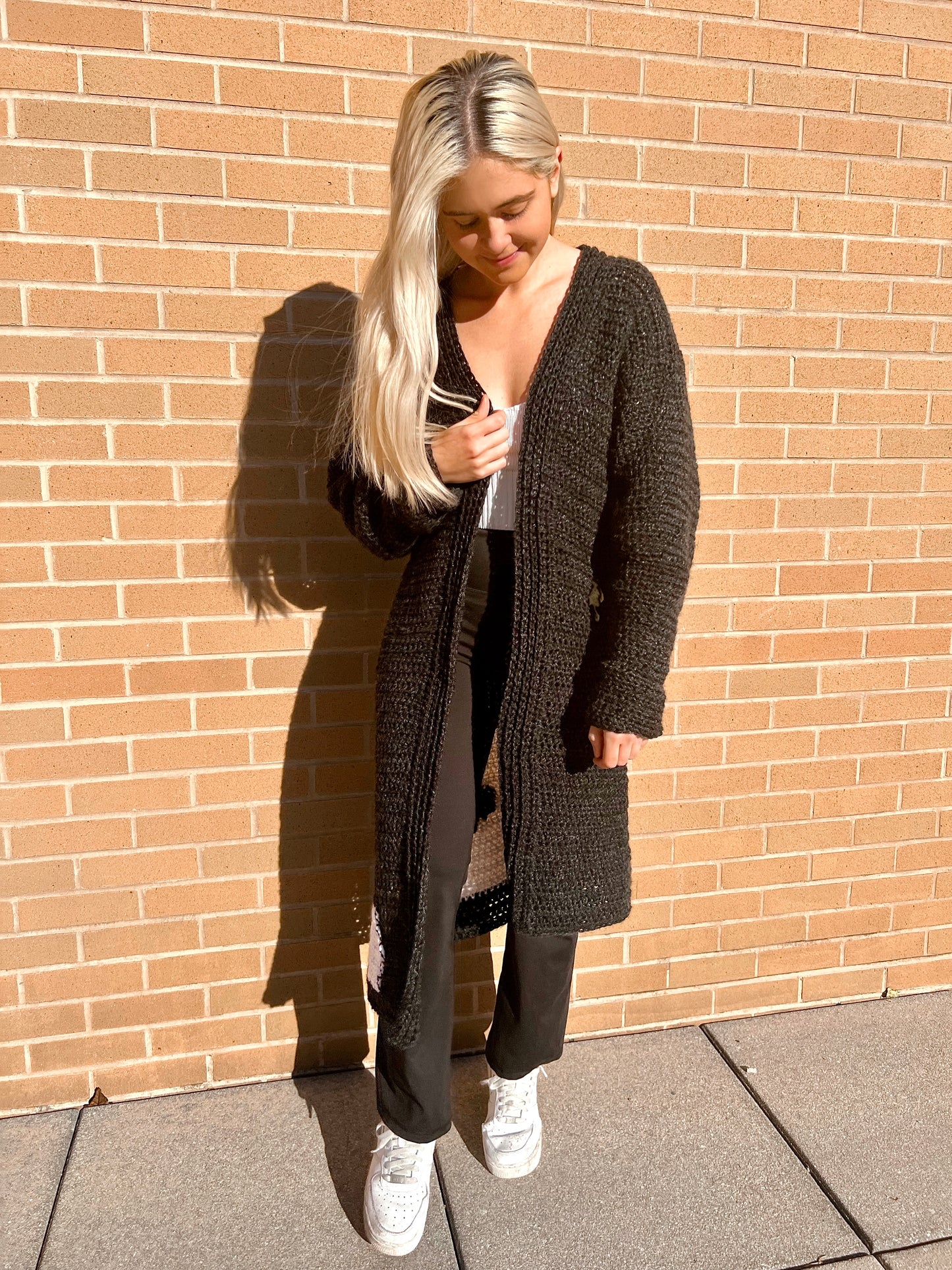 Padrão de Crochê Cardigan XO
