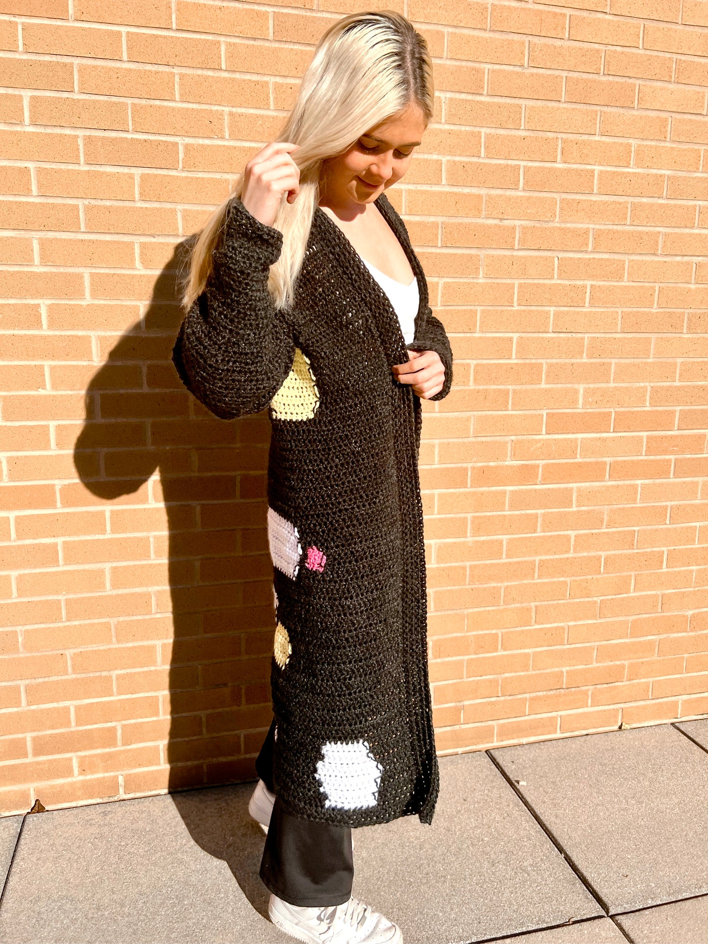 Padrão de Crochê Cardigan XO