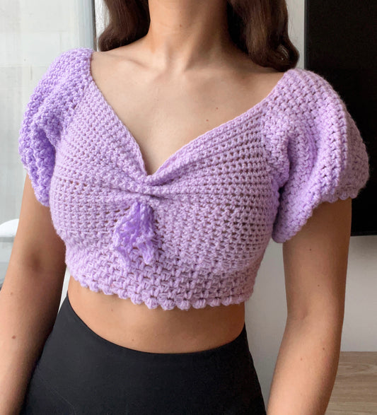 Regina Top Crochet Pattern