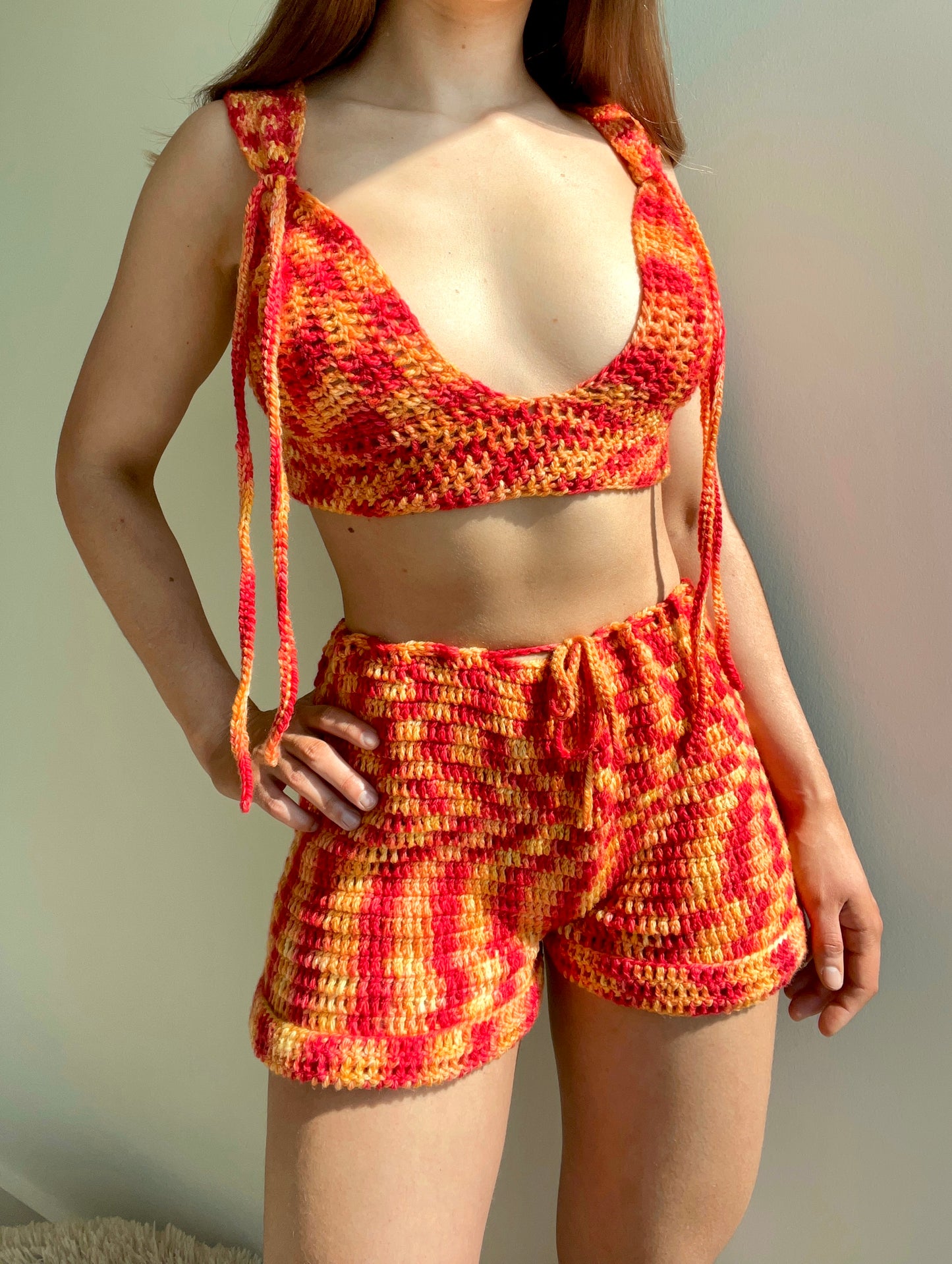 Padrão de Crochê Ely Shorts