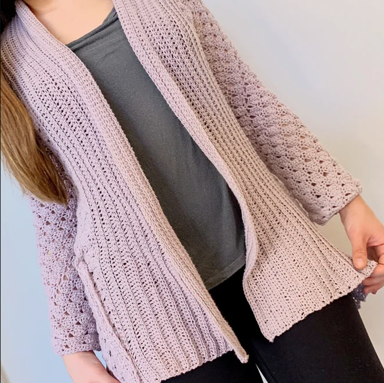 Lulea Cardigan Crochet Pattern