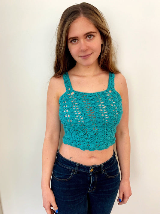 Crochet Pattern - Long Beach Top