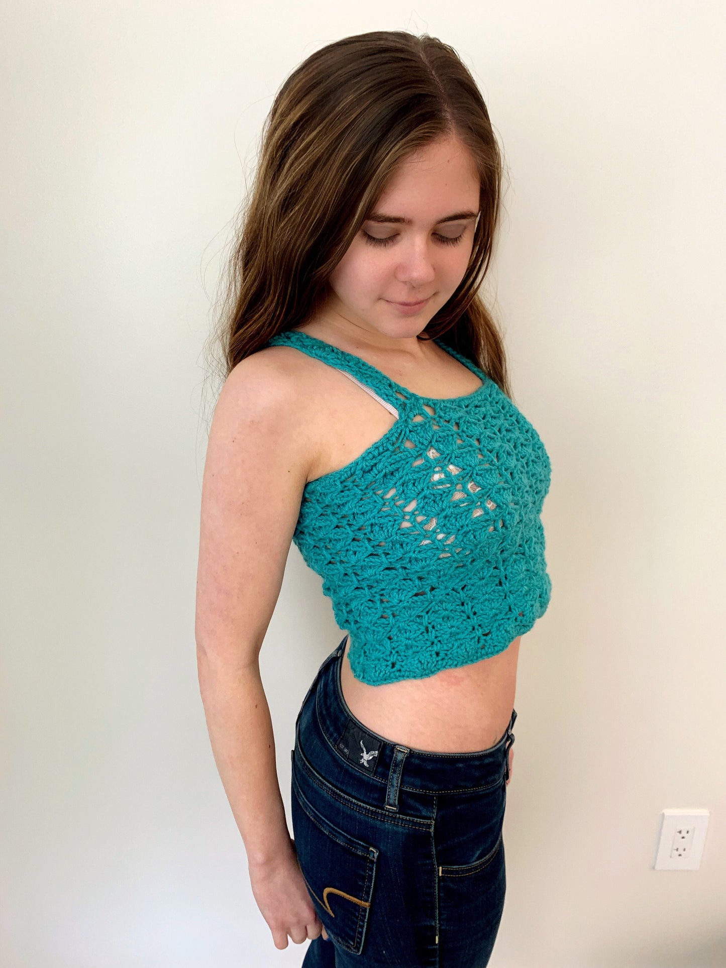 Crochet Pattern - Long Beach Top