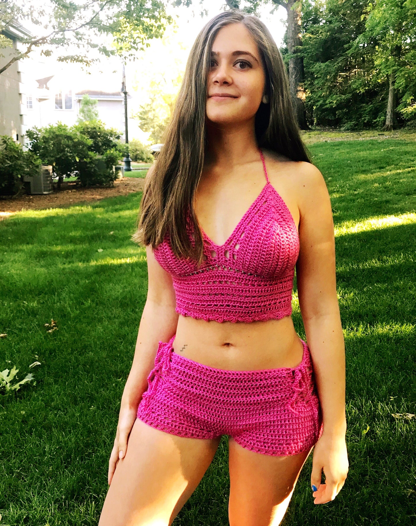 Crochet Pattern - Granada Shorts