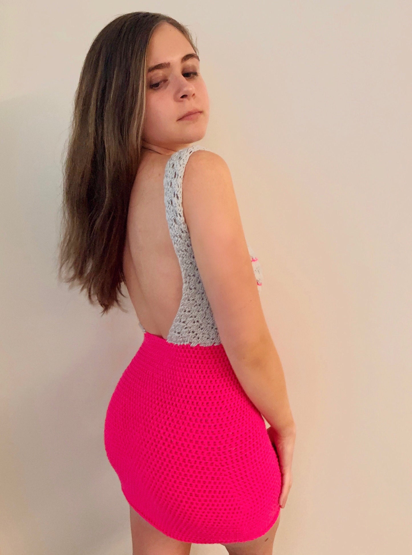 Padrão de Crochê - Vestido Roseau