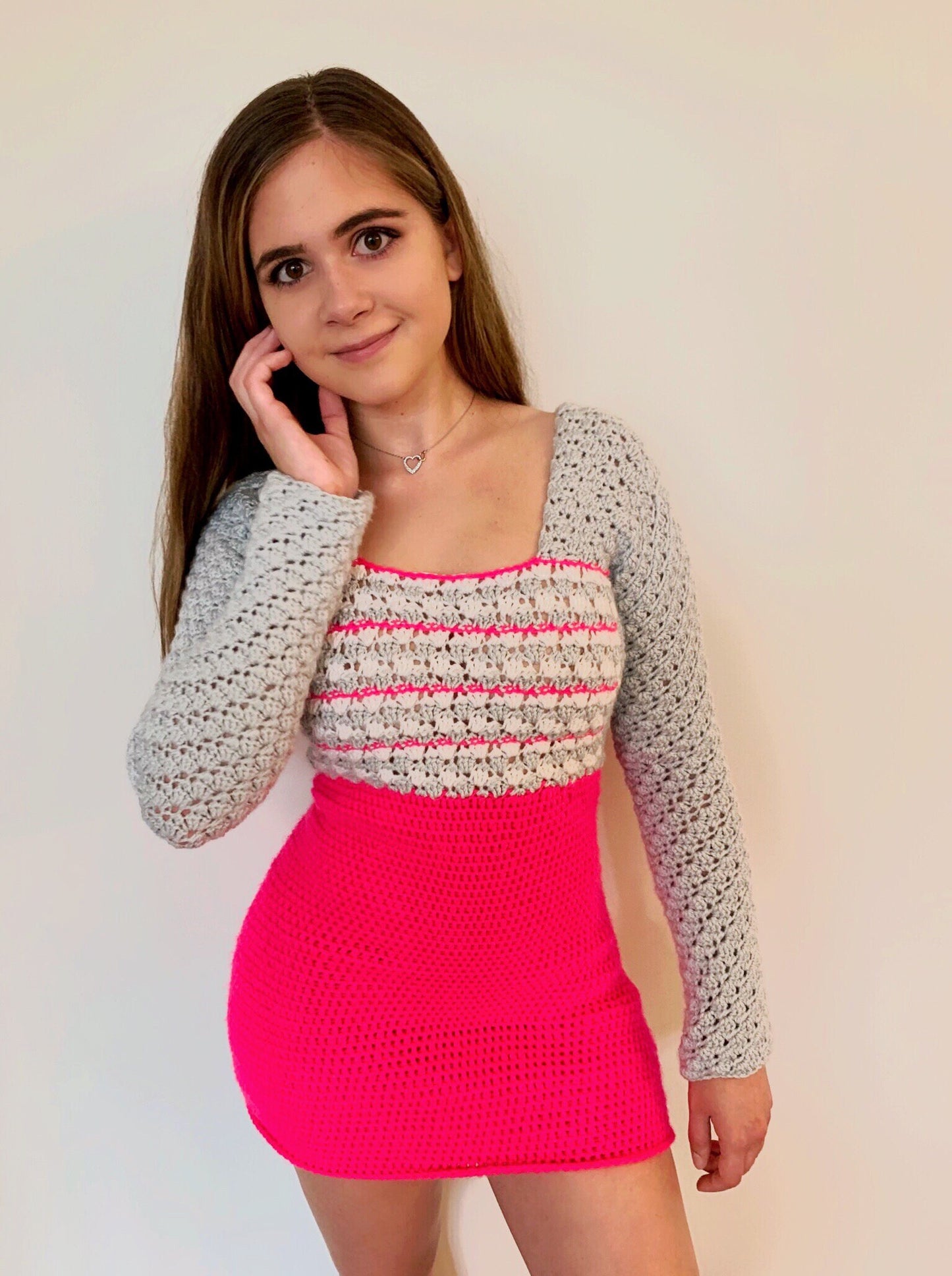 Padrão de Crochê - Vestido Roseau