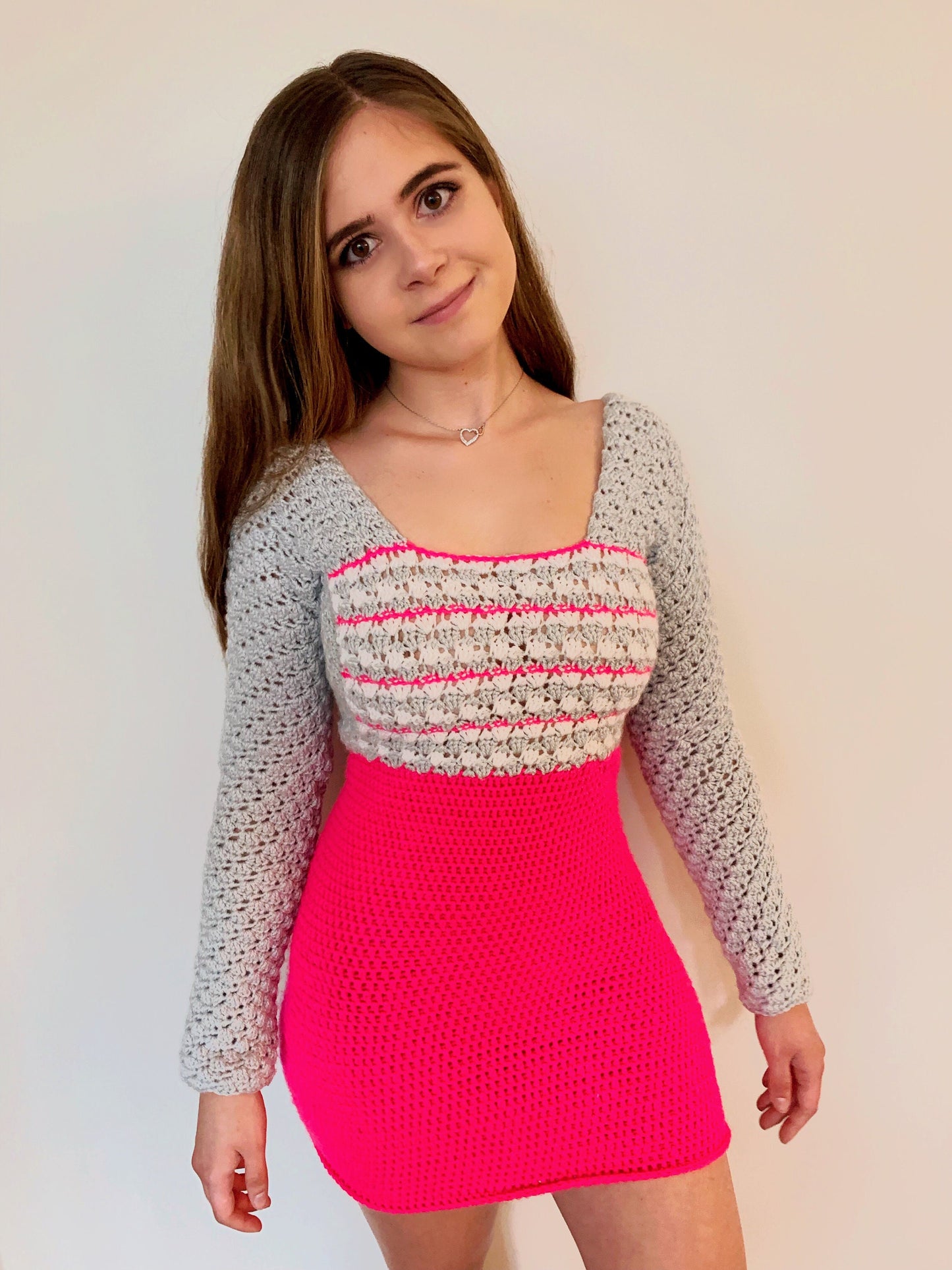 Padrão de Crochê - Vestido Roseau