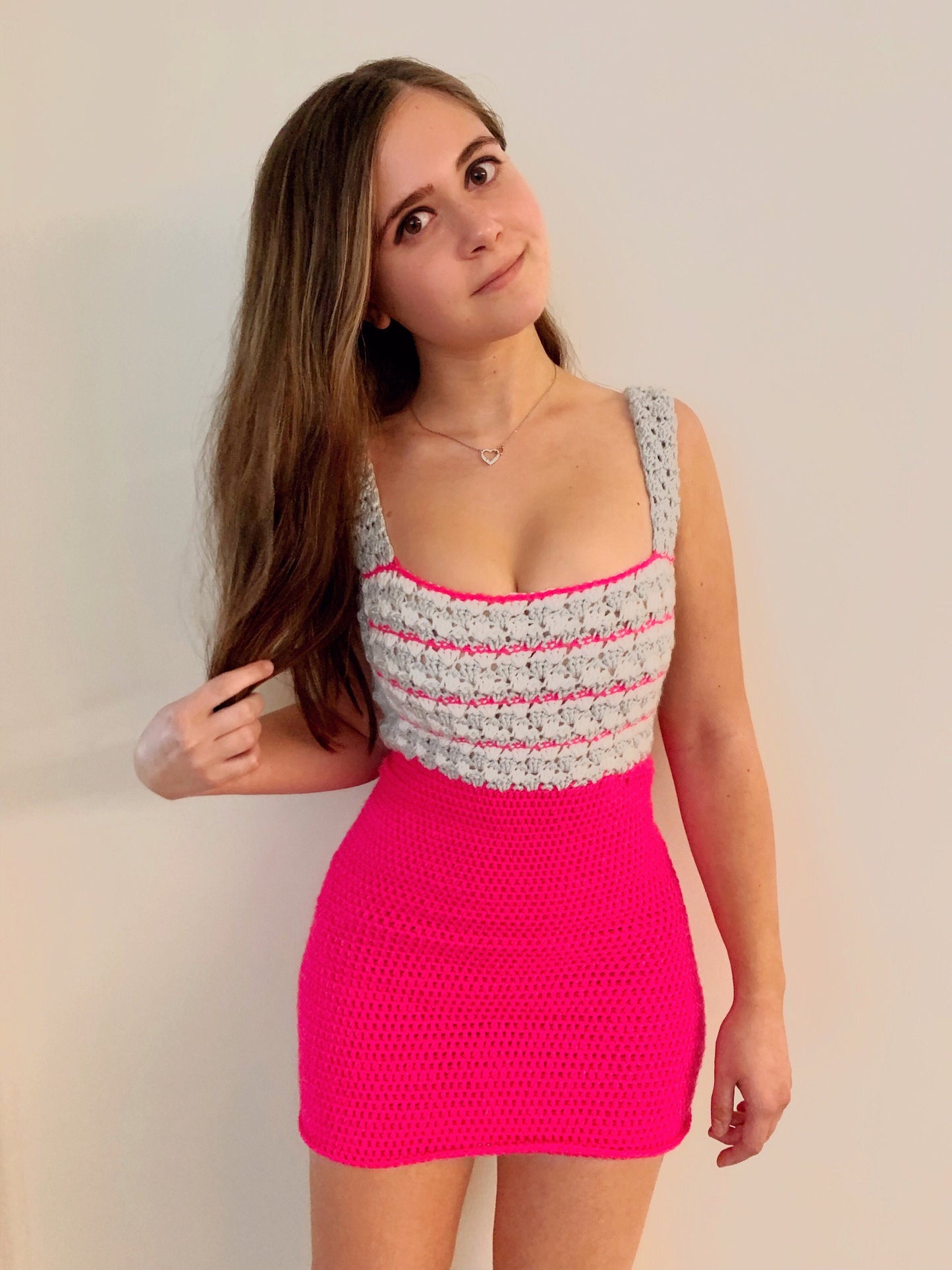 Padrão de Crochê - Vestido Roseau