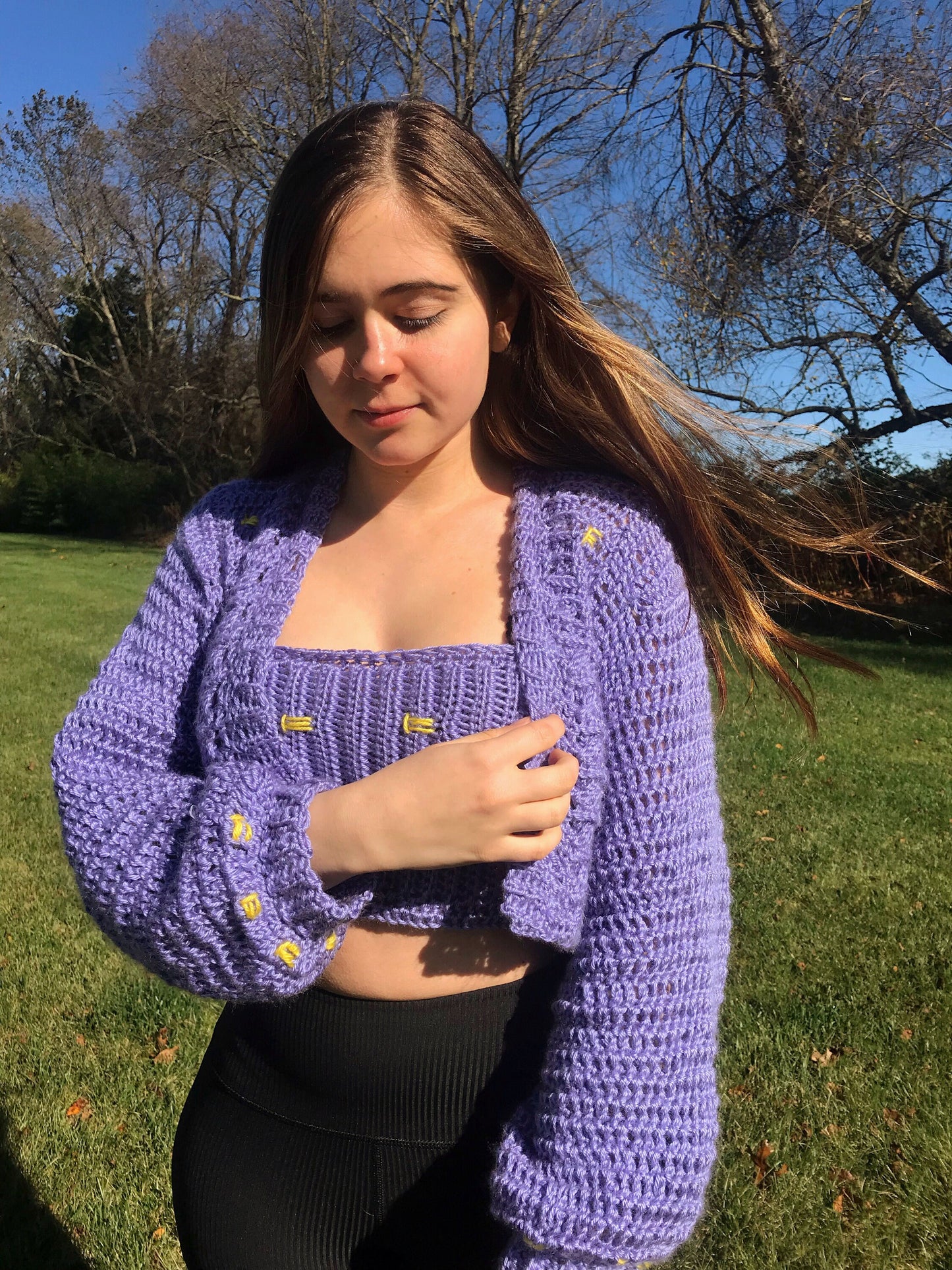 Crochet Pattern - Lille Sweater Set