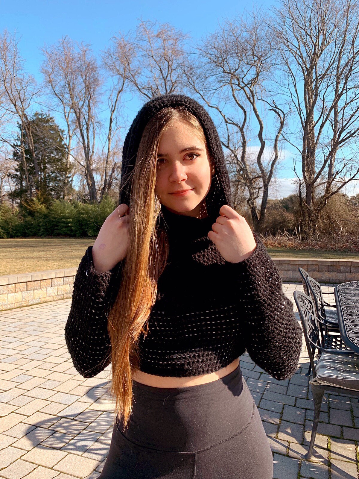Crochet Pattern - London Cropped Sweatshirt