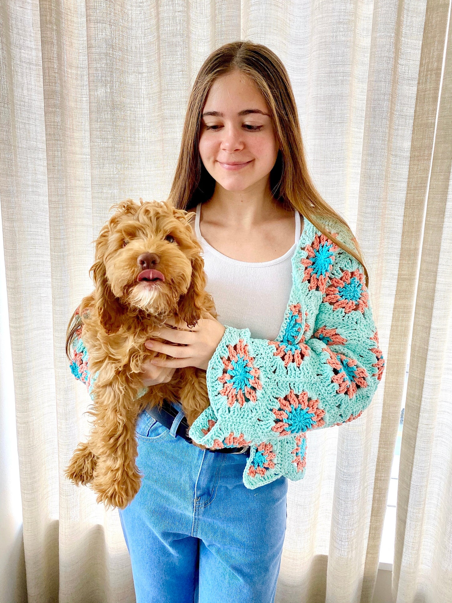 Crochet Pattern - Seaside Cardigan