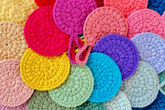 Crochet Face Scrubbies Pattern (How to Crochet Face Scrubbies)