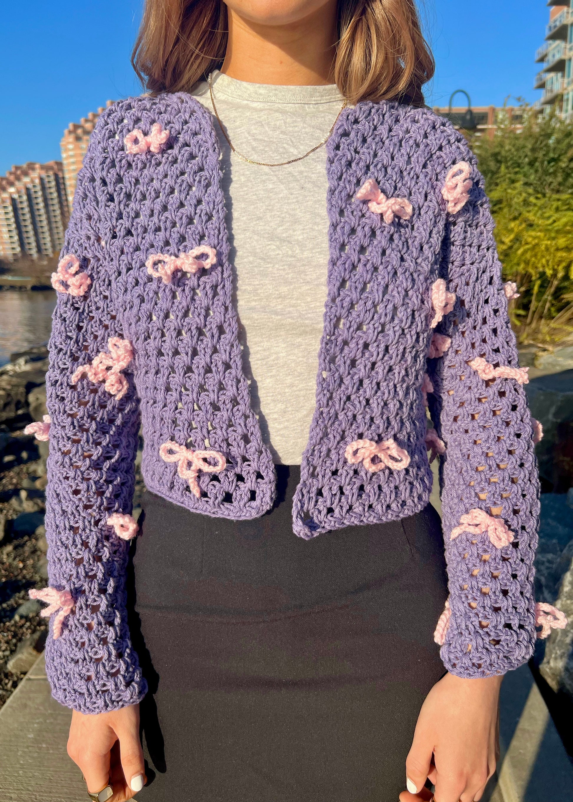 Evie Cardigan Crochet Pattern – The Crocheting1