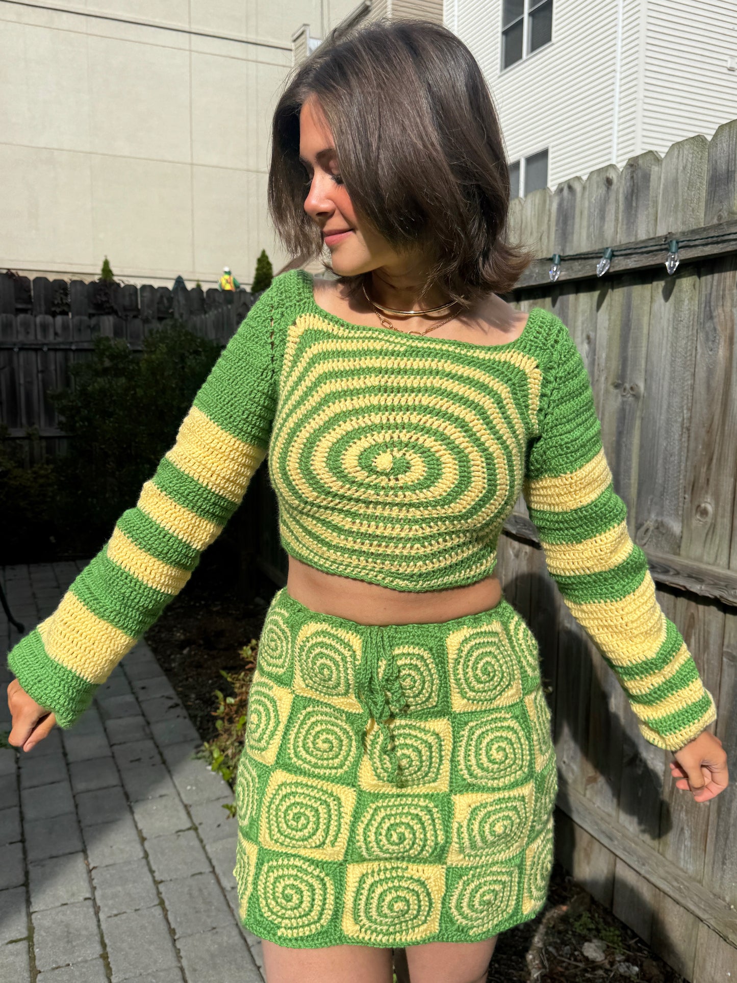 Camellia Skirt Crochet Pattern