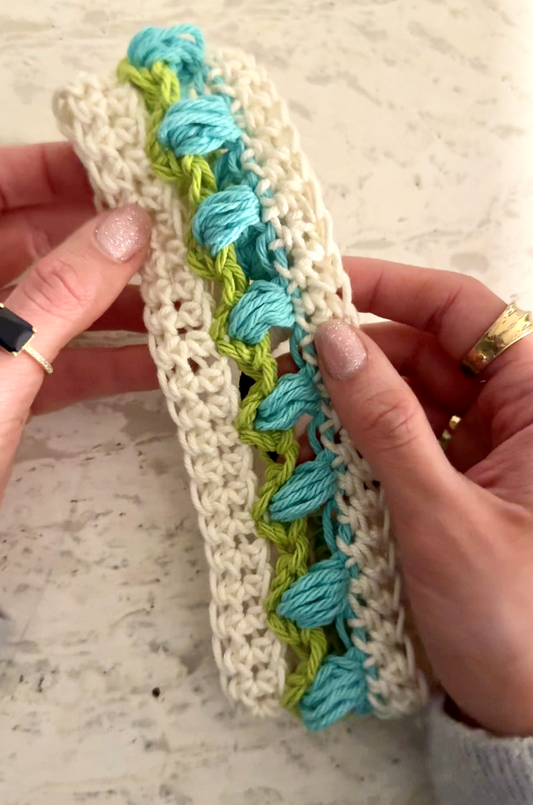 Tulip Headband Crochet Pattern