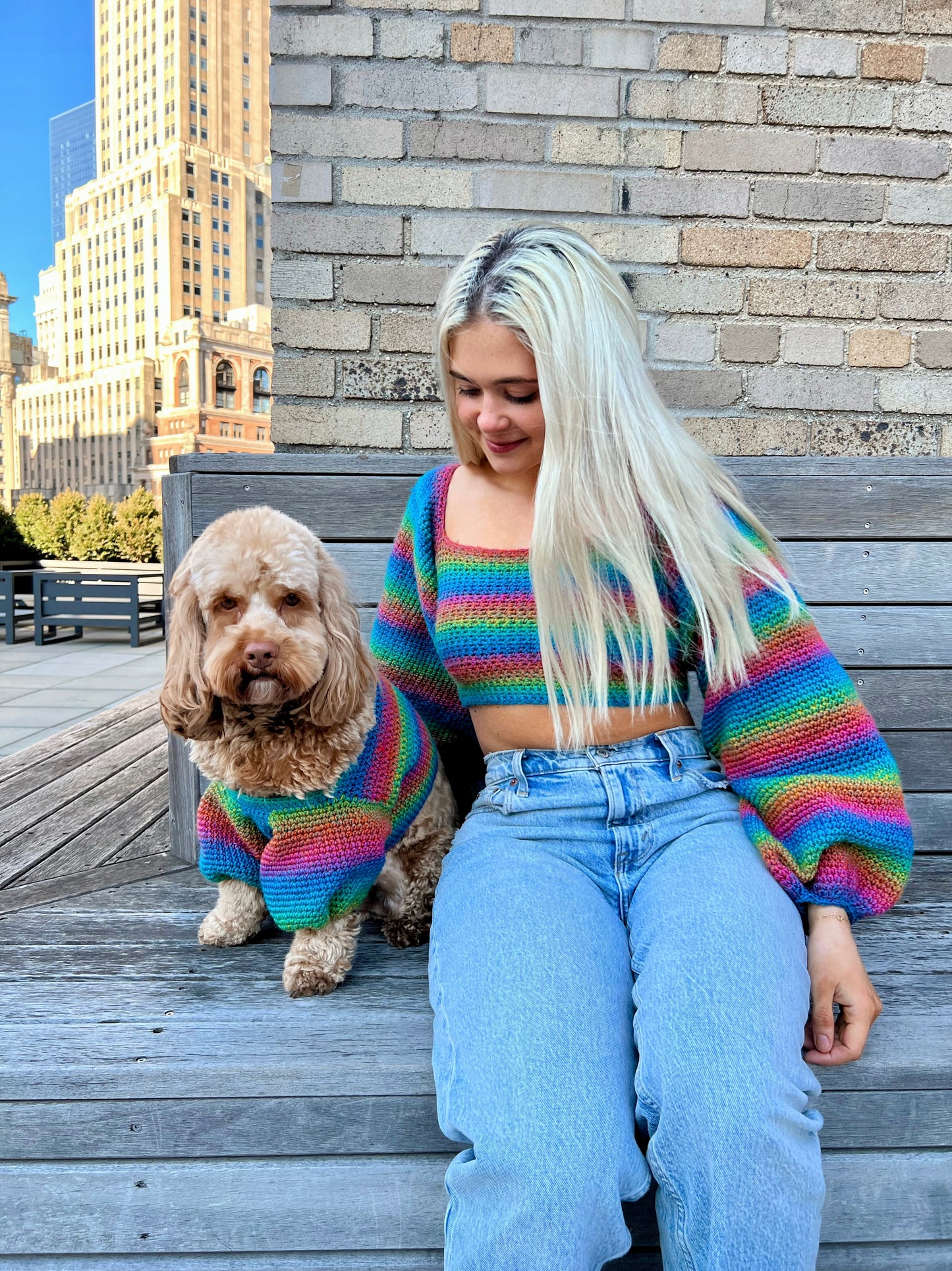 Kauai Top (Dog Sweater) Crochet Pattern
