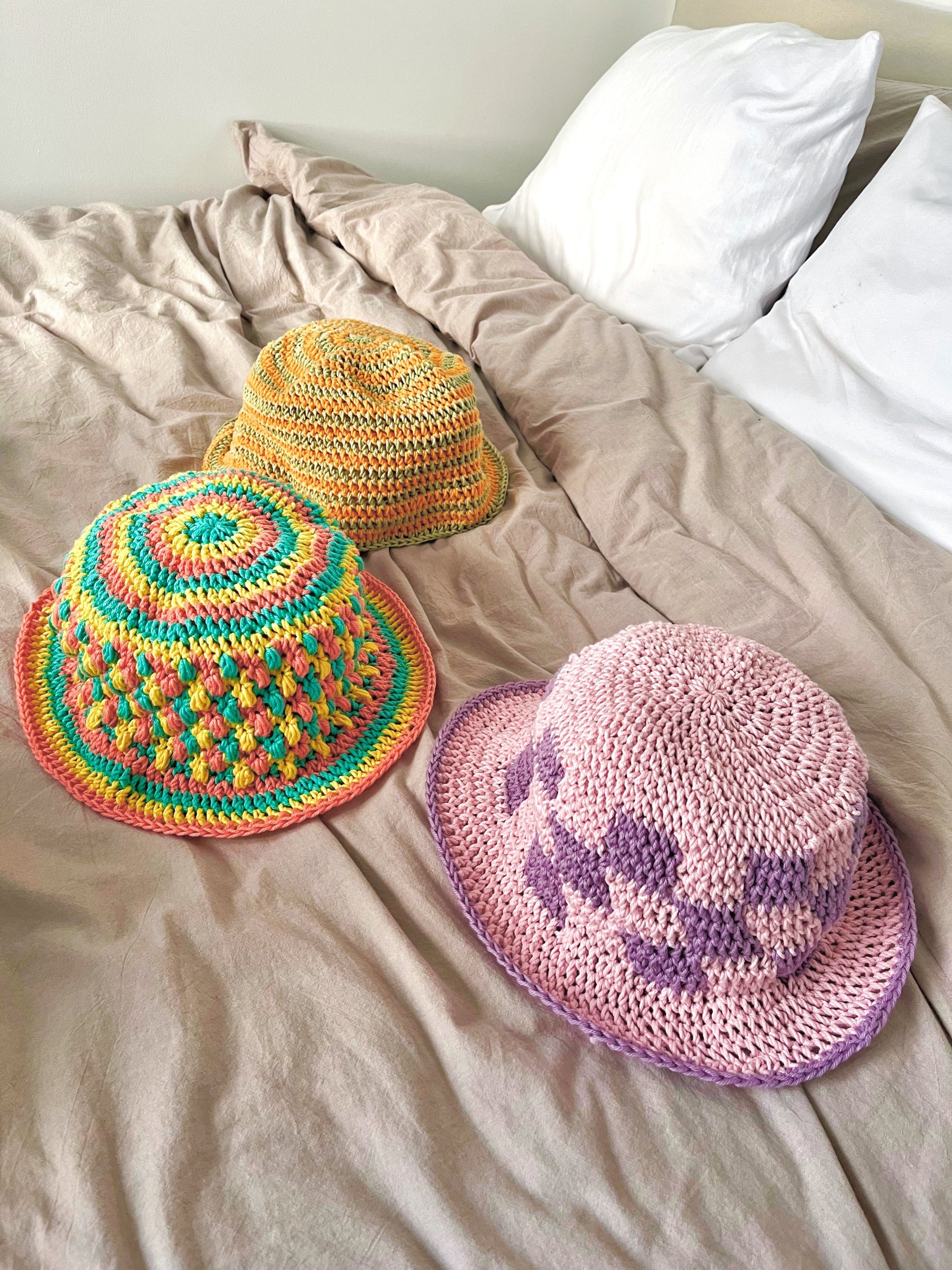 Colorful Bucket Hat Adult Large / Rita (Multi)