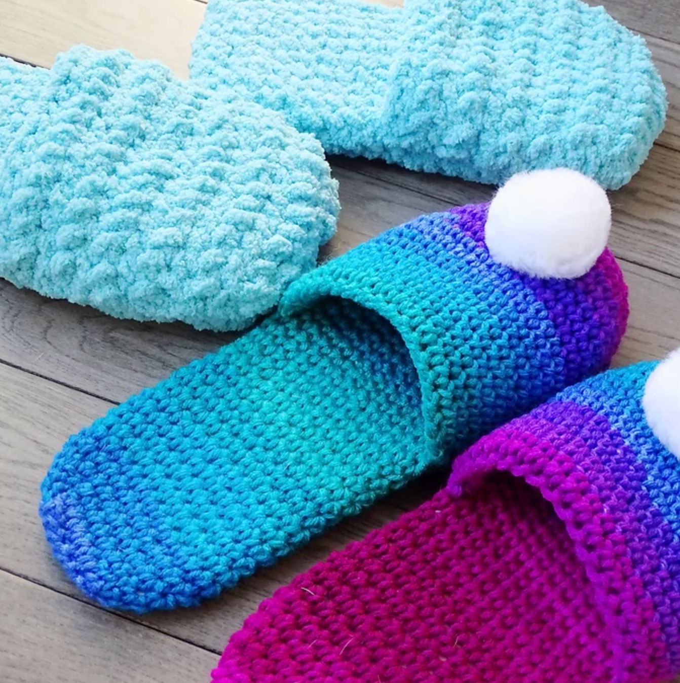 Dakota Slippers Crochet Pattern