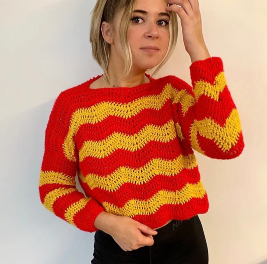 Adelaide Sweater Crochet Pattern