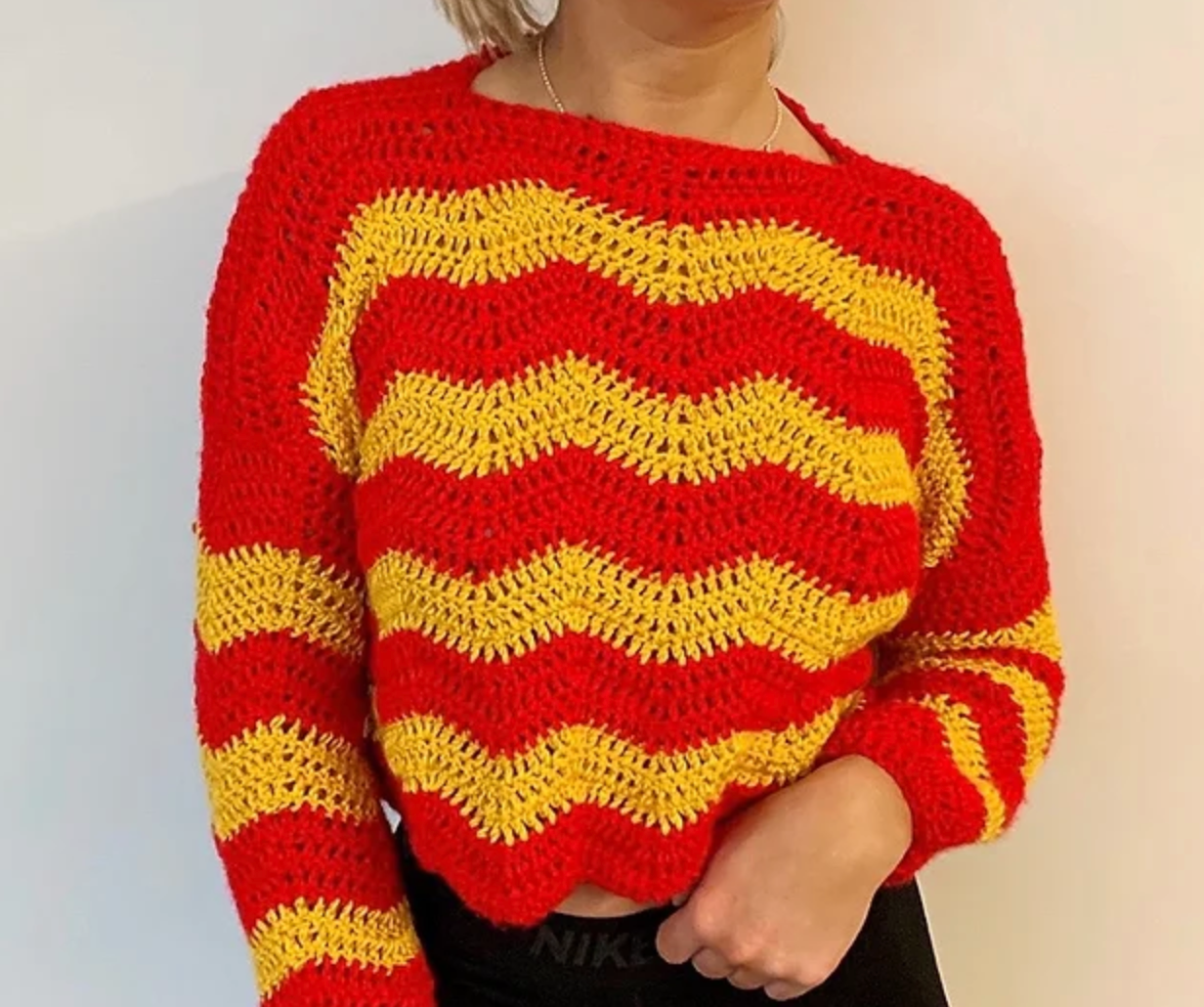 Adelaide Sweater Crochet Pattern