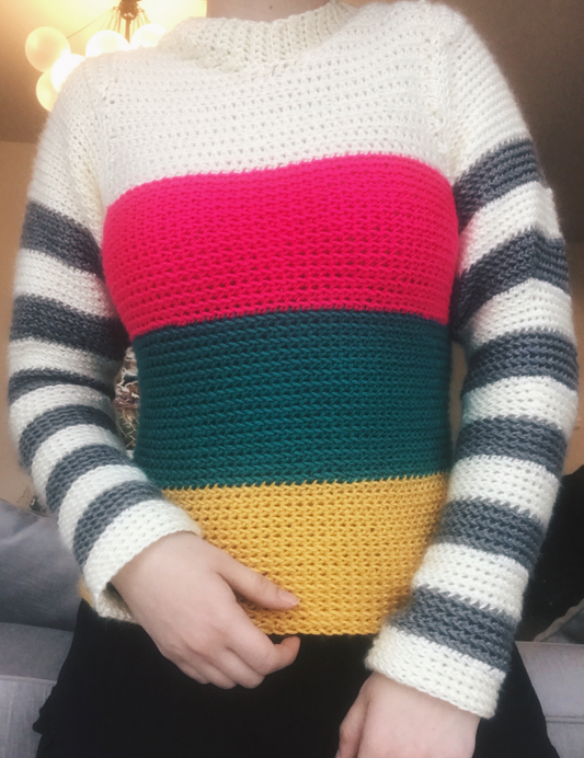 Carlisle suéter padrão de crochê