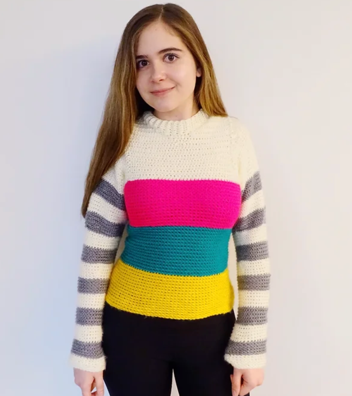 Carlisle suéter padrão de crochê