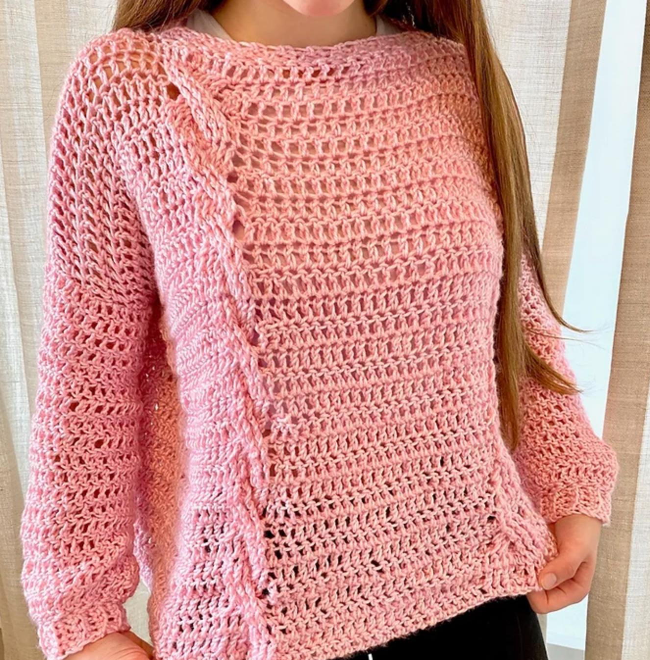 Nantes Sweater Crochet Pattern