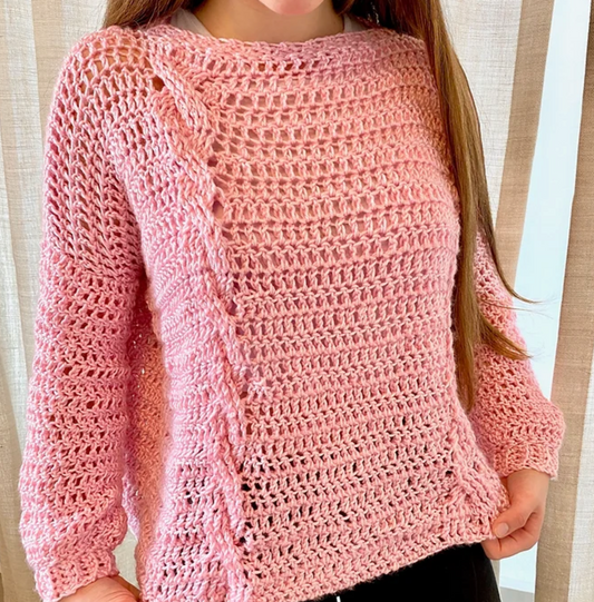 Nantes Sweater Crochet Pattern