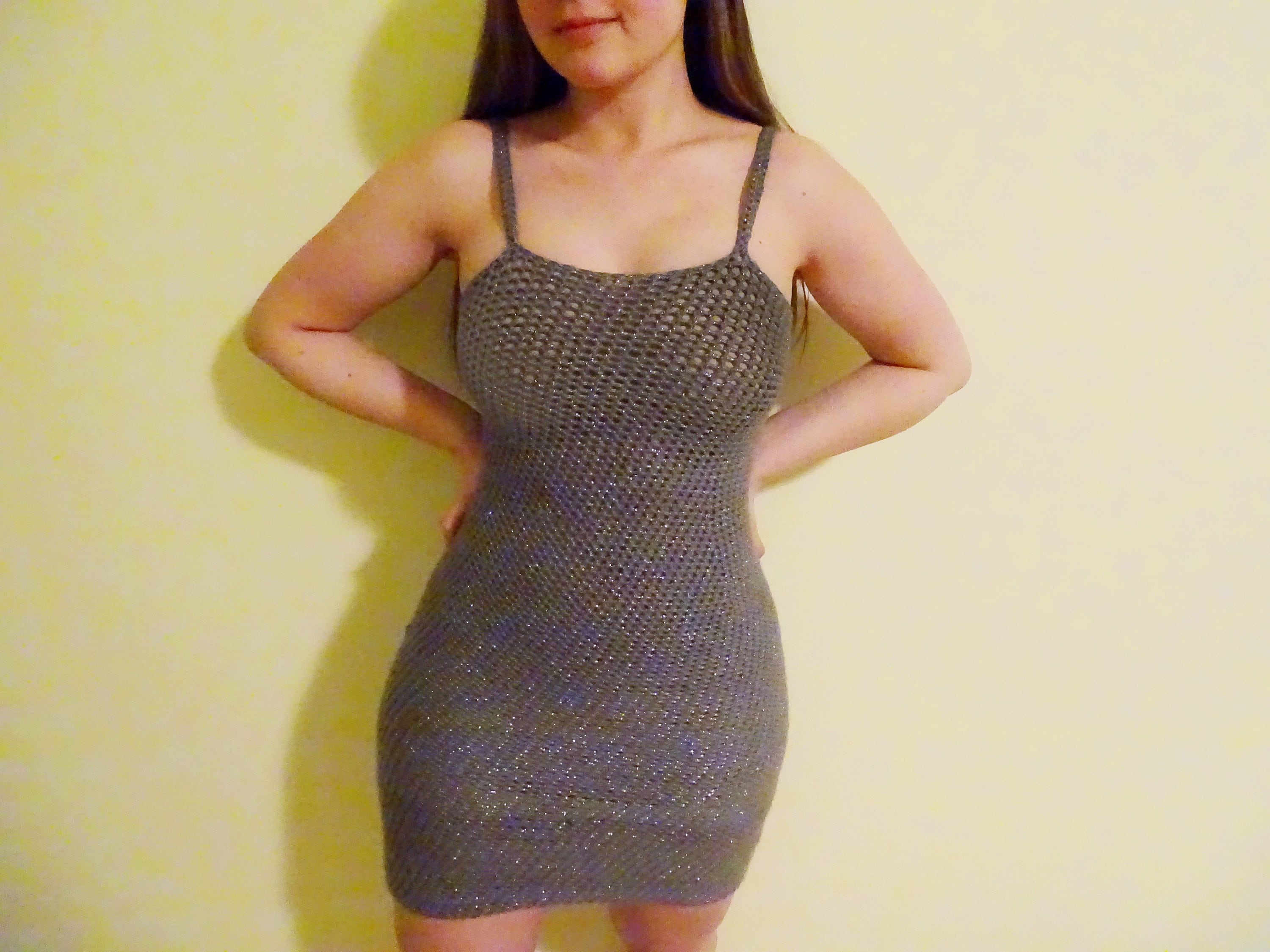 Crochet bodycon 2024 dress pattern