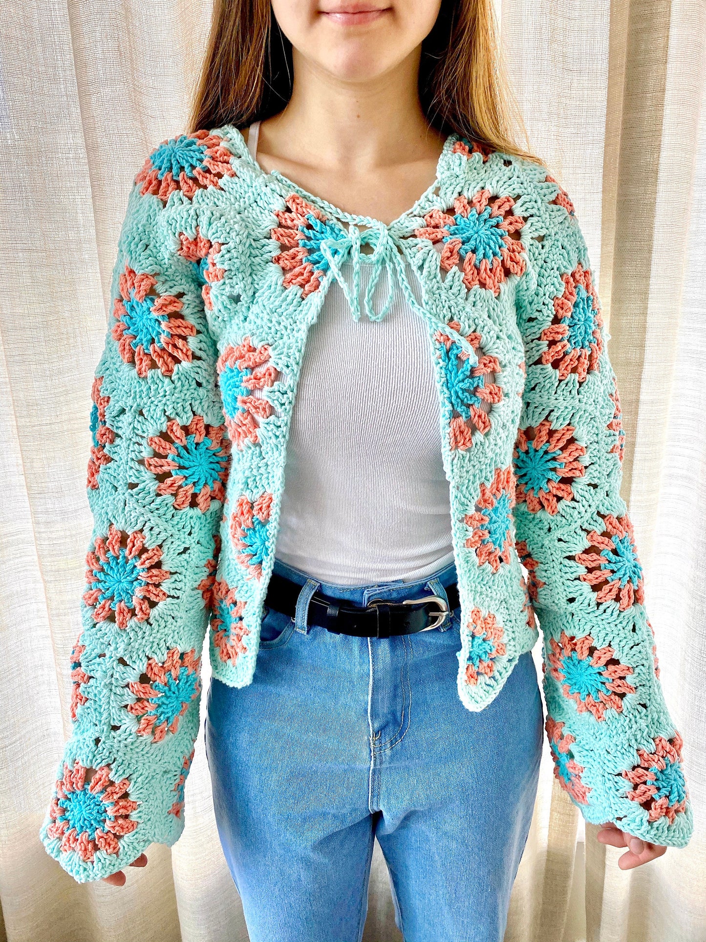 Crochet Pattern - Seaside Cardigan