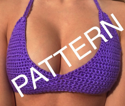 Crochet Pattern - Tel Aviv Swim Top